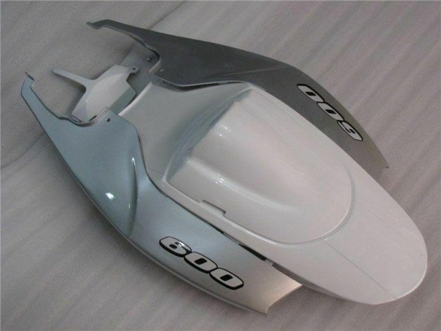 Weiß Silber GSXR 600 / 750 K6 06-07 Verkleidung Weiß Silber GSXR 600 / 750 K6 06-07 Verkleidung