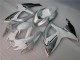 Weiß Silber GSXR 600 / 750 K6 06-07 Verkleidungen