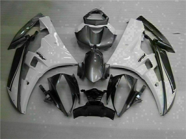 Weiß Silber R6 06-07 Verkleidungen Weiß Silber R6 06-07 Verkleidungen