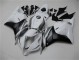 Weiß Silber Schwarz CBR 600 RR 09-12 Verkleidungen