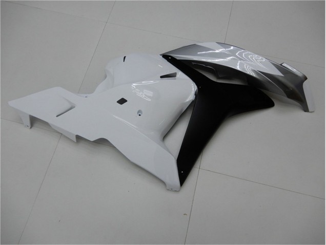 Weiß Silber Schwarz CBR 600 RR 09-12 Verkleidungen