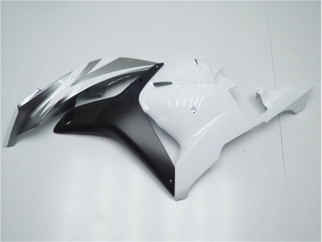 Weiß Silber Schwarz CBR 600 RR 09-12 Verkleidungen