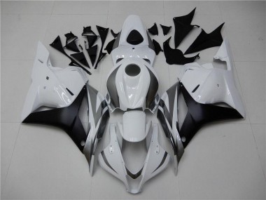 Weiß Silber Schwarz CBR 600 RR 09-12 Verkleidungen