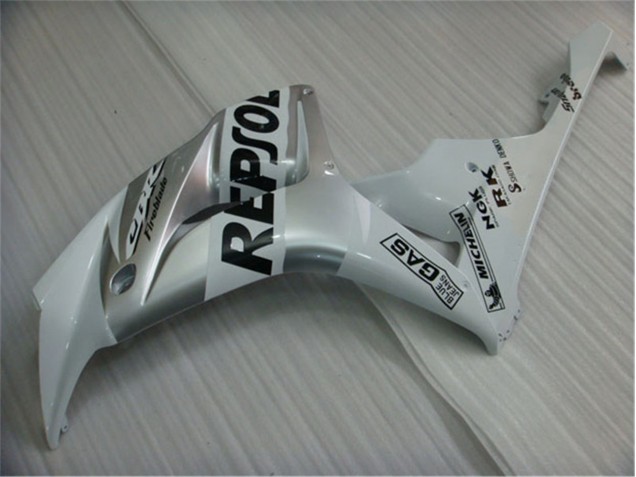 Weiß Silber Schwarz Repsol CBR 1000 RR 04-05 Verkleidungen