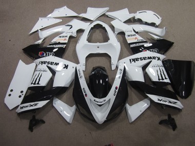 Weiß Touch4 Monster ZX10R 06-07 Verkleidungen