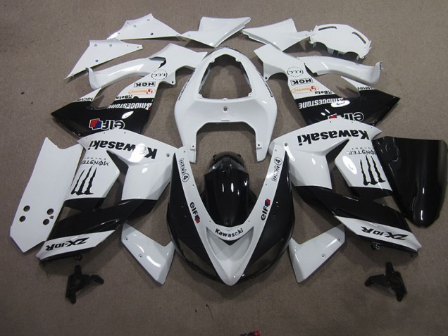 Weiß Touch4 Monster ZX10R 06-07 Verkleidungen