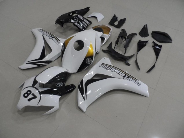 Weiß Und Schwarz 87 CBR 1000 RR 08-11 Verkleidungen Weiß Und Schwarz 87 CBR 1000 RR 08-11 Verkleidungen