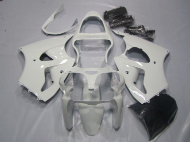 Weiß ZX6R 00-02 Verkleidung