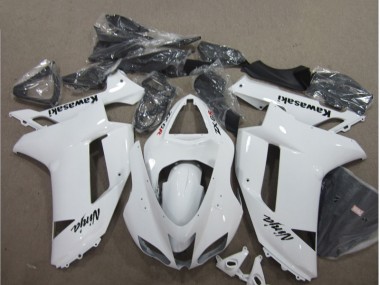 Weiß ZX6R 07-08 Verkleidungen