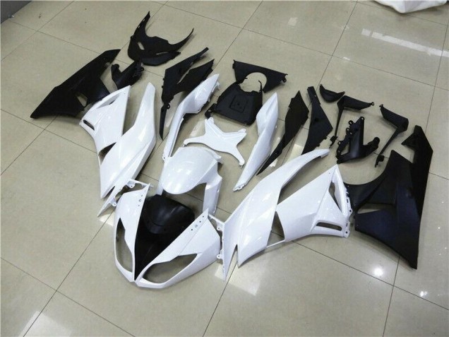Weiß ZX6R 09-12 Verkleidungen