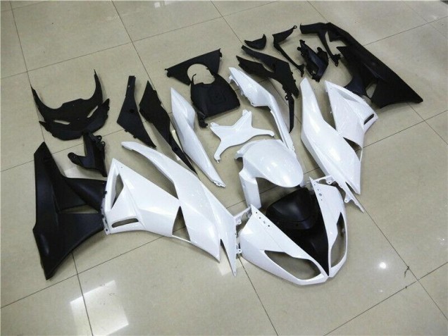Weiß ZX6R 09-12 Verkleidungen