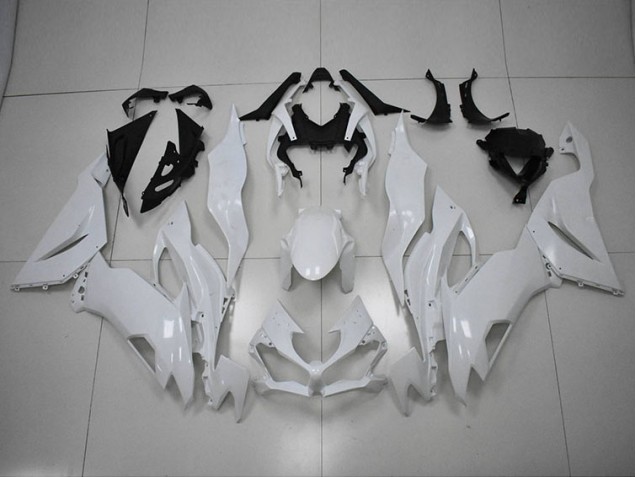 Weiß ZX6R 19-23 Verkleidungen